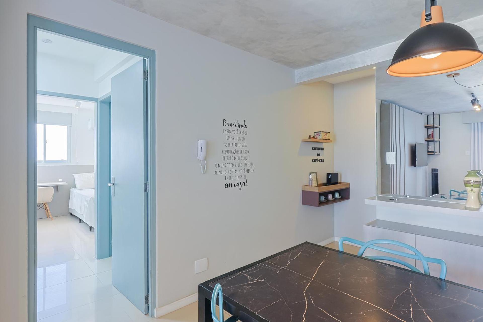 Apto Confortavel E Vista Mar No Centro Florianópolis 外观 照片