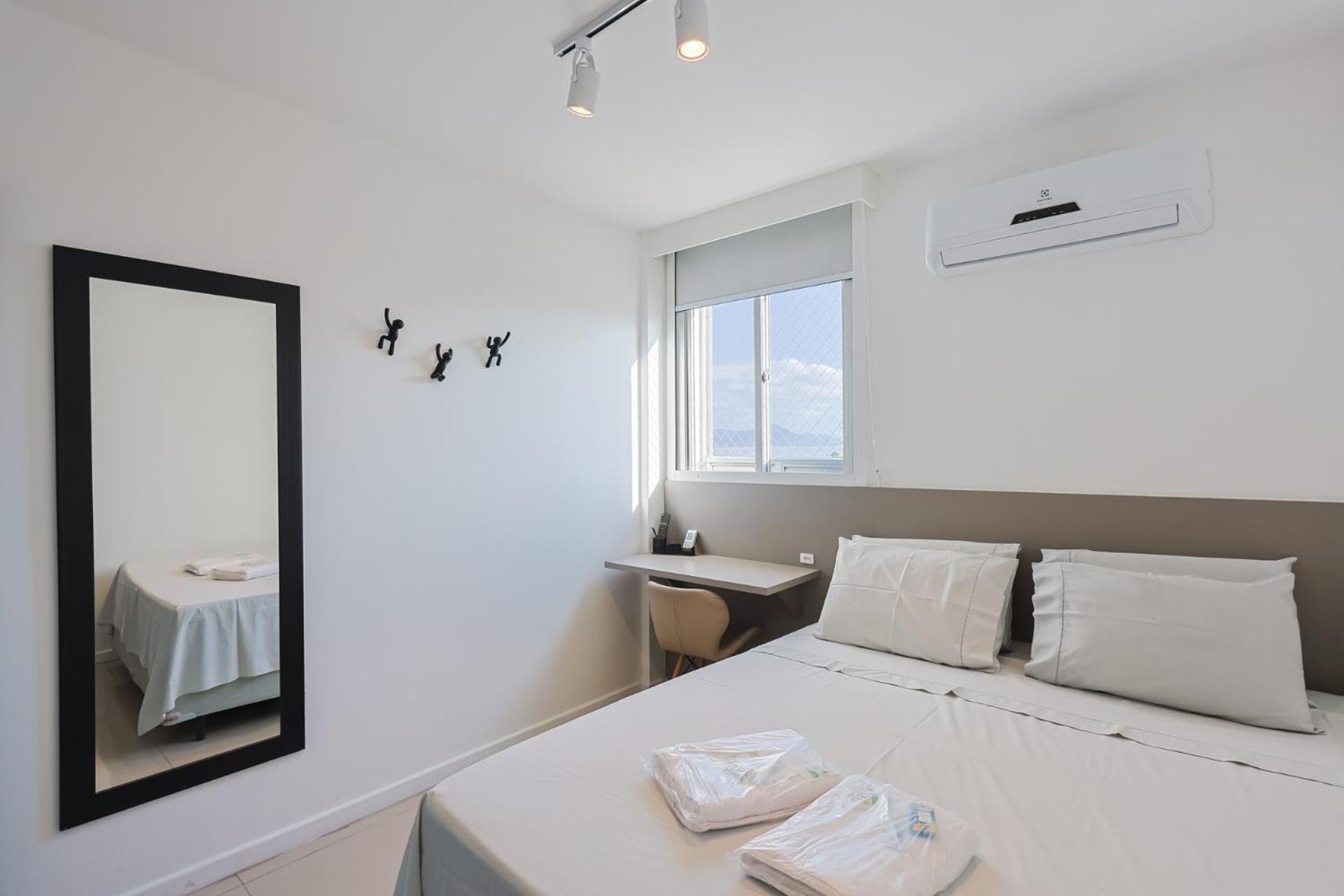 Apto Confortavel E Vista Mar No Centro Florianópolis 外观 照片