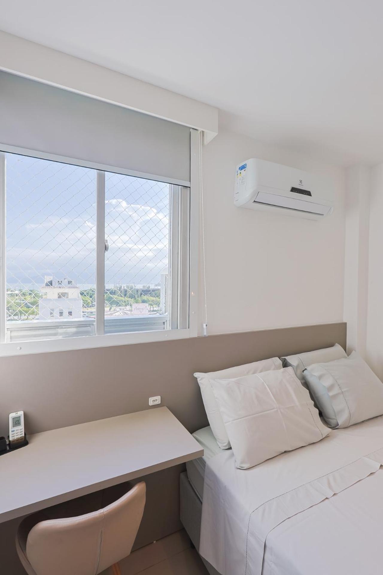 Apto Confortavel E Vista Mar No Centro Florianópolis 外观 照片